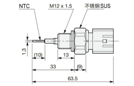 汽車發(fā)動機NTC溫度傳感器